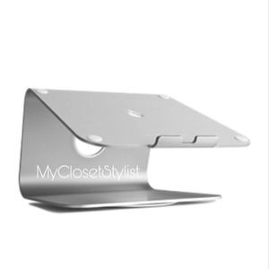 NIB Apple Macbook Pro SWIVEL Laptop Stand! Desktop Rain Design SPACE GRAY